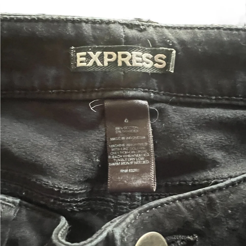 Express Black Skinny Jean Women’s Size US 6 - Picture 3 of 3